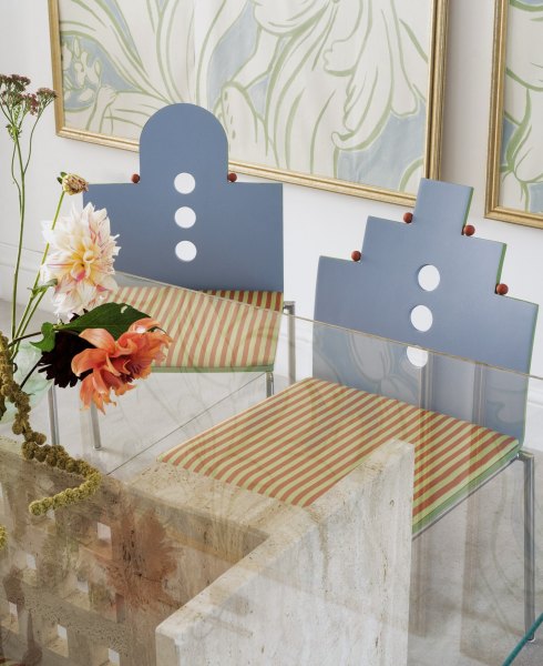 striped upholstery conference bentwood chairs